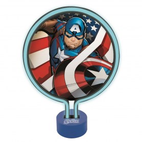Lampe Néon Avengers Captain America