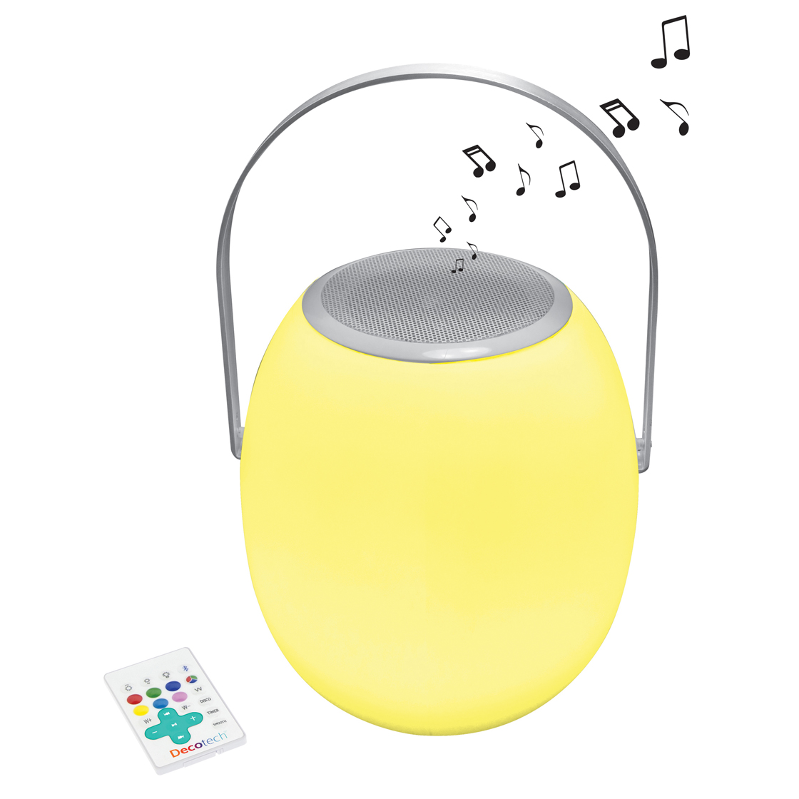 Bluetooth® Light Speaker with handle, color change